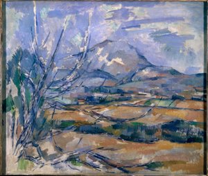 Sainte Victoire Dağı by Paul Cézanne