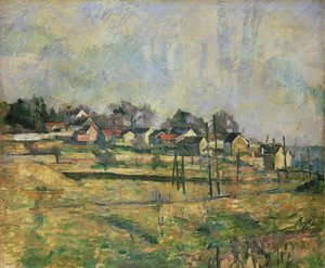 Manzara, c.1873-77 by Paul Cézanne