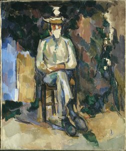 Bahçıvan Vallier, 1904-1906. by Paul Cézanne