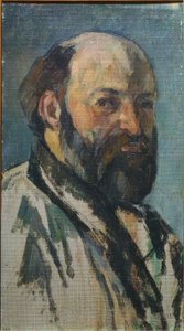 Sanatçının portresi by Paul Cézanne