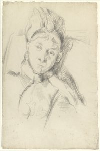 Sanatçının Karısı Hortense Cézanne-Figuet