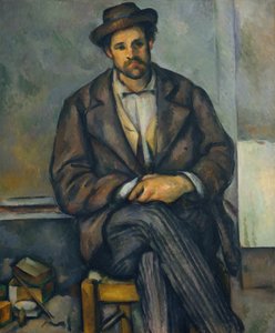 Oturan Köylü, c.1892-96 by Paul Cézanne
