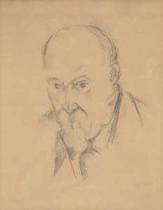 Otoportre [rekto], 18971900. by Paul Cézanne