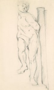 Ot toplayan köylüler, 1885 by Paul Cézanne