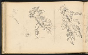 İspanyol Dansçılar by Paul Cézanne
