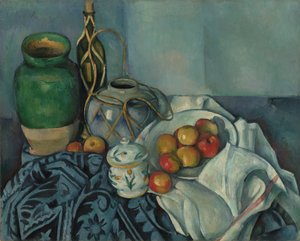 Elmalı Natürmort, 1893-1894. by Paul Cézanne