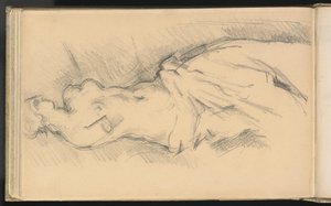 "Venüs de Milo" çalışması by Paul Cézanne