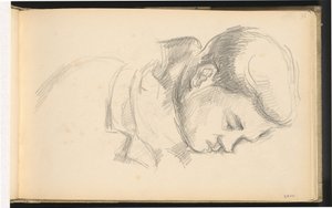 Sanatçının Oğlu by Paul Cézanne