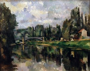 Marne Bankaları, 1888-1895 by Paul Cézanne