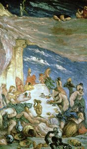 The Orgy, c.1866-68 (tuval üzerine yağlı boya) by Paul Cézanne