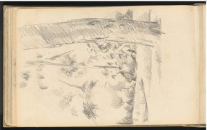 Ağaçlar ve Çalılar by Paul Cézanne