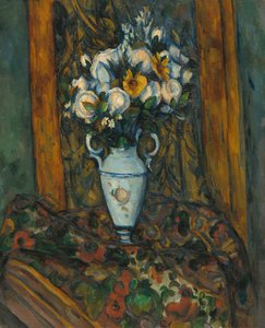Çiçek Vazosu, 19001903. by Paul Cézanne