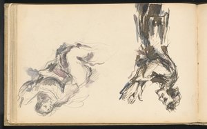 Victor Chocquet ve "The Apotheosis of Delacroix" için bir Melek by Paul Cézanne