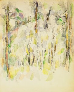 Orman Manzarası, c.1900-1904 by Paul Cézanne