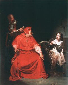 Joan of Arc Hapishanede, 1825 by Paul Delaroche