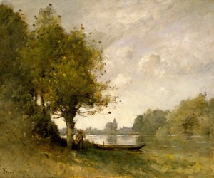 Nangis yakınlarında bir Gölet, 1880-95.