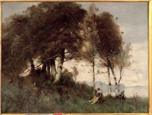 Les Washeuses, Paul Desire Trouillebert (1829-1900) 19. yüzyıl