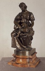 sadaka (bronz) by Paul Dubois
