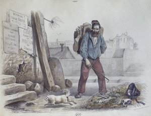 Paris Komünü sırasında açlıktan ölen adam by Paul Edmond Henry
