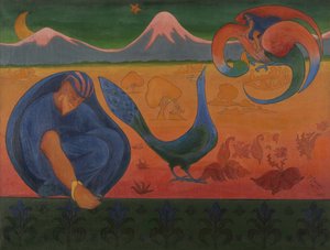 Nabik Manzara, 1890. by Paul Elie Ranson