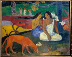 neşeli yapma by Paul Gauguin