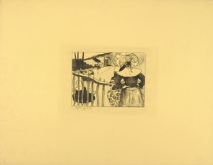 Bir Çitin Yanındaki Breton Kadınları by Paul Gauguin