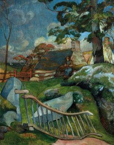 Kapı (Domuz Çobanı) by Paul Gauguin