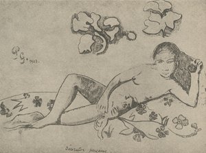 Dekoratif Figür, 1936. by Paul Gauguin