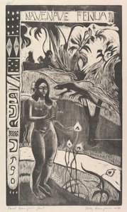 Keyifli Ülke, 1893-94. by Paul Gauguin
