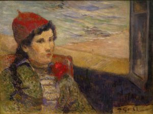 nişanlı by Paul Gauguin