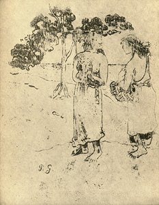 Çizim, 1936 by Paul Gauguin