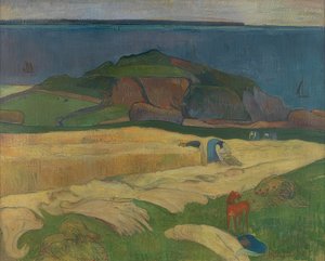 Ernte (Le Pouldu). 1890 by Paul Gauguin