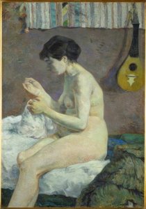 çalışma no by Paul Gauguin