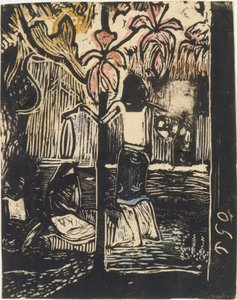 Parfüm Noa Noa, küçük blok, 1894-95., 1894-95. by Paul Gauguin