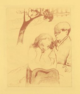 İnsan sefaleti by Paul Gauguin