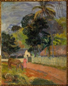 manzara by Paul Gauguin
