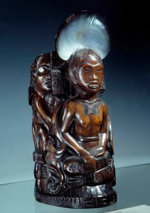 Kabuklu idol Paul Gauguin (1848-1903) 1893 Paris, musee d