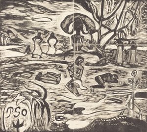 Mahana Atua Tanrıların Yemeği, 18941895. by Paul Gauguin