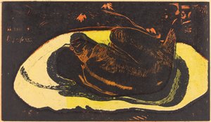 Manao Tupapau (Bir Ruhun Perisi Olmuştur) by Paul Gauguin