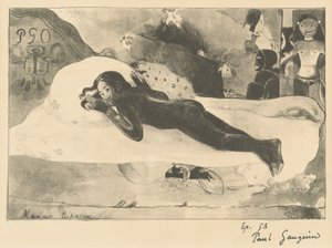 Manao Tupapau (Bir Ruhun Perisi Olmuştur) by Paul Gauguin
