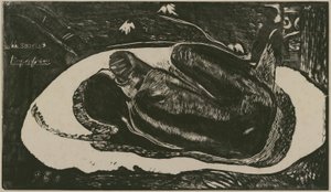 Manao Tupapau (Ölülerin Ruhu İzleme) by Paul Gauguin