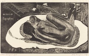 Manoa Tupapau (Bir Ruhun Perisi Olmuştur) by Paul Gauguin