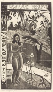 Nave Nave Fenua (Hoş Arazi) by Paul Gauguin