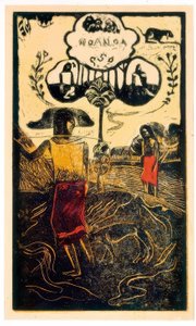 hayır hayır hayır by Paul Gauguin