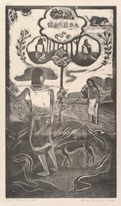 Nuh Nuh, 1893-94. by Paul Gauguin