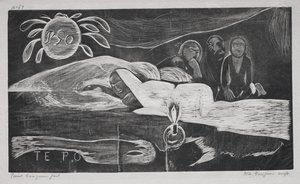 Noa Noa: Te Po (Ebedi Gece) by Paul Gauguin