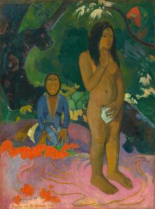 şeytanın sözleri by Paul Gauguin