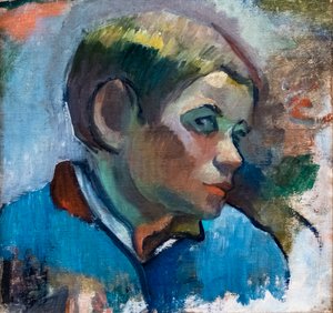Küçük Bir Çocuğun Portresi by Paul Gauguin
