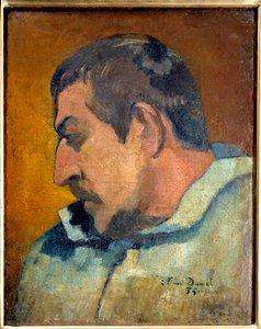 Otoportre. Paul Gauguin'in (1848-1903) tablosu by Paul Gauguin