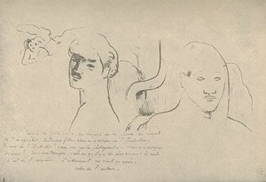 Her Türlü Eskiz, Kalemimin Rastgele Girişimleri ve Hayal Gücüm, Başıboş Fantaziler Ama Bu Değil by Paul Gauguin